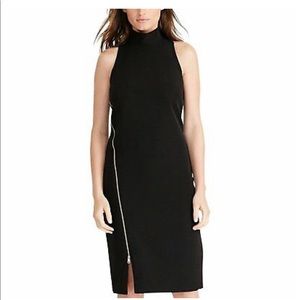 Ralph Lauren mock neck midi dress
